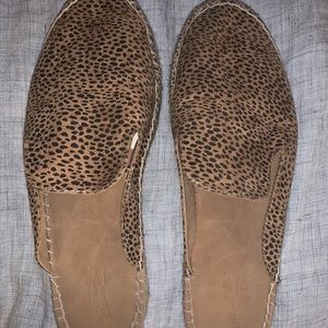 cheetah slip ons